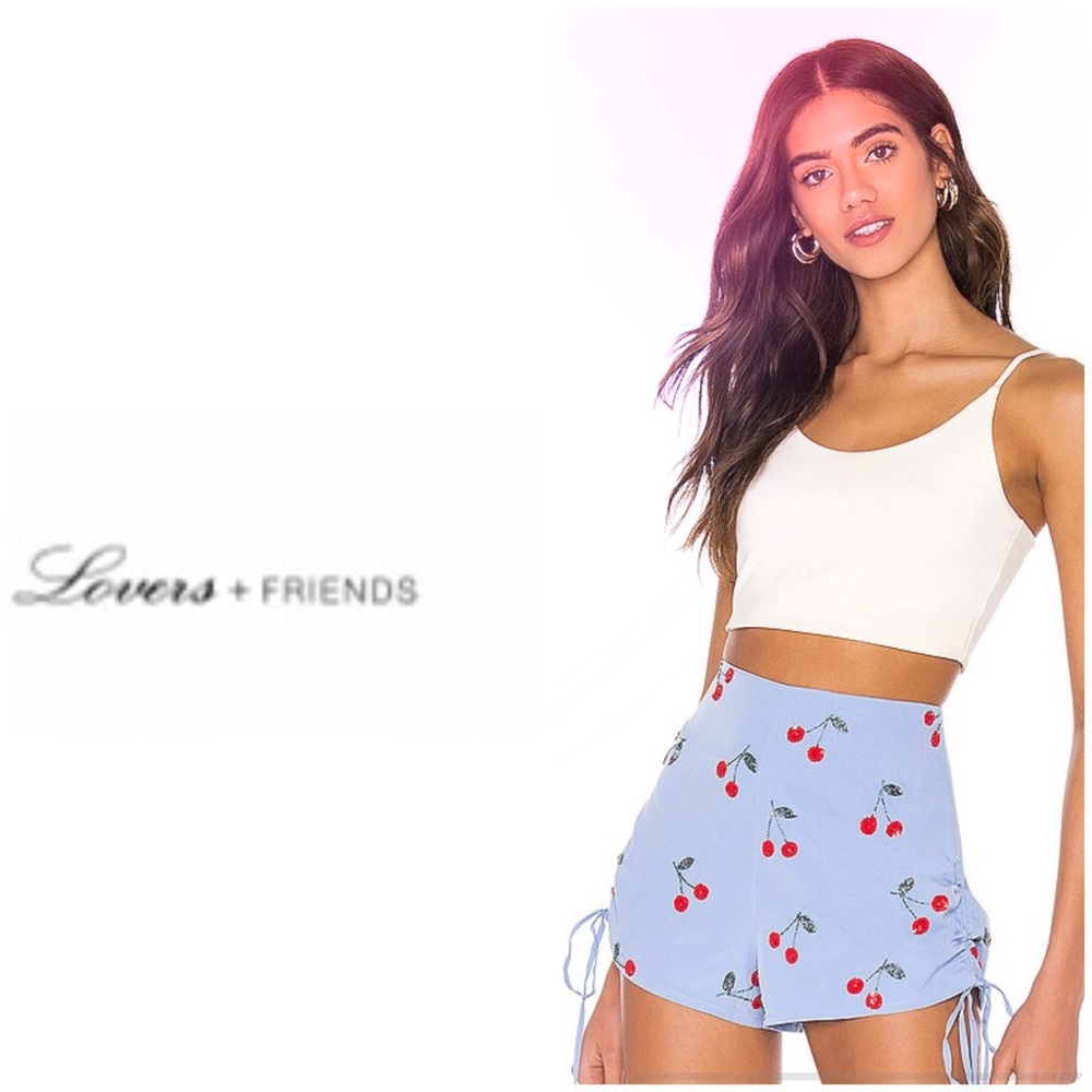 ‼️WOW‼️Lovers + Friends Amberly Short in Light Blue 💙❤️💙❤️💙❤️ EUC‼️